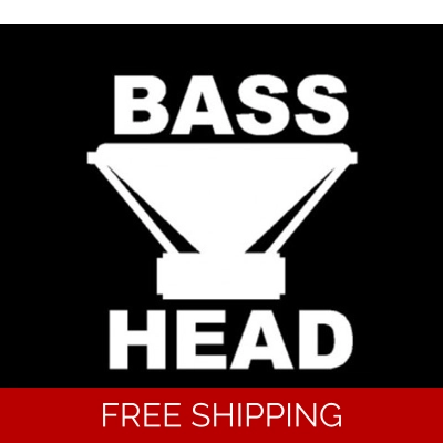 Basshead, subwoofer, speaker, Die Cut Vinyl Decal sticker Basshead, subwoofer, speaker, Die Cut Vinyl Decal sticker